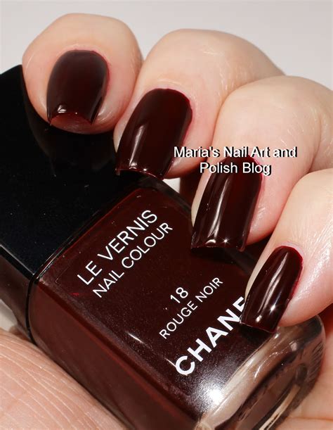 nail polish similar to chanel rouge noir|chanel nail varnish rouge noir.